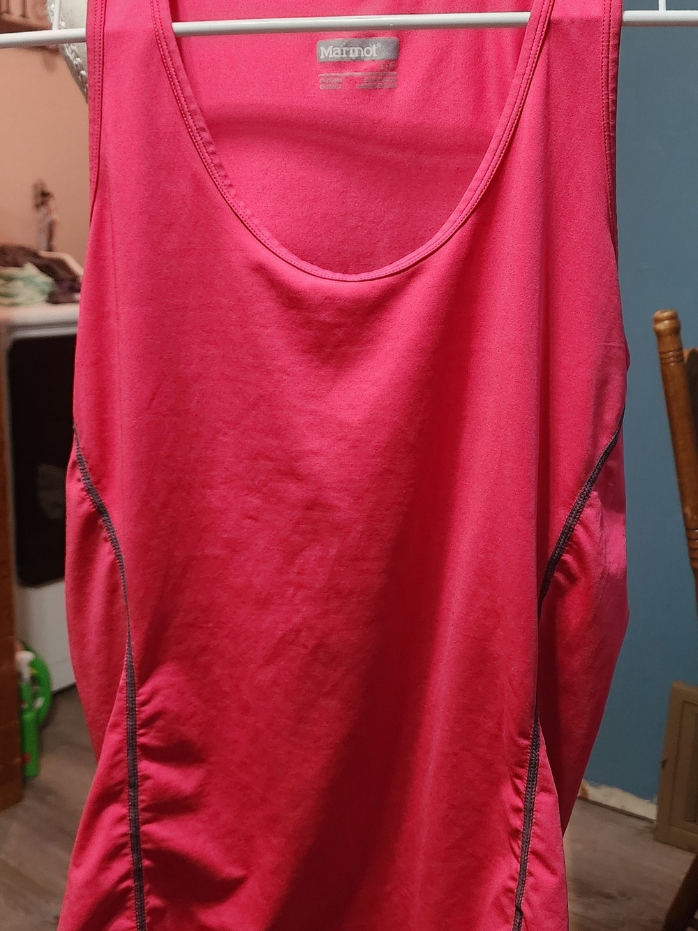 Marmot Women's Hot Pink Athletic Tank Top Sz Lrg
